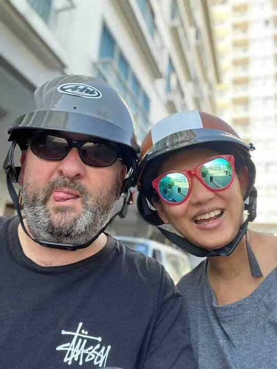 Happy riders